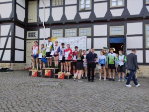 Siegerehrung der Jugend im Knockout-Sprint